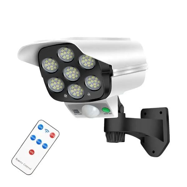 Світильник на сонячній батареї LED Solar із датчиком руху та пультом керування Світильник на сонячній батареї LED Solar із датчиком руху та пультом керування