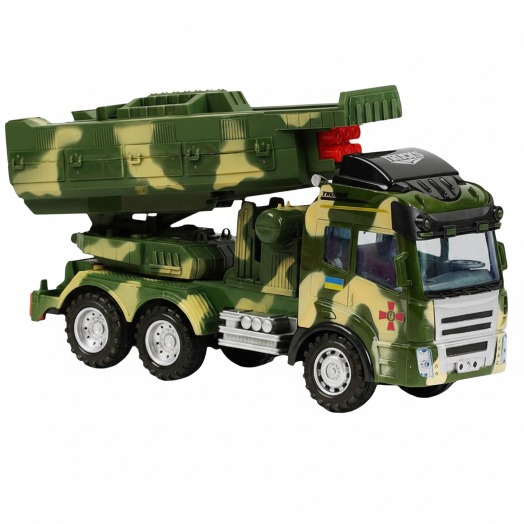 Радиоуправляемая машина TK Group HIMMARS 78744-01/27 MHz/на батарейках Зеленый (29657025) - фото 2 Радиоуправляемая машина TK Group HIMMARS 78744-01/27 MHz/на батарейках Зеленый (29657025) - фото 2