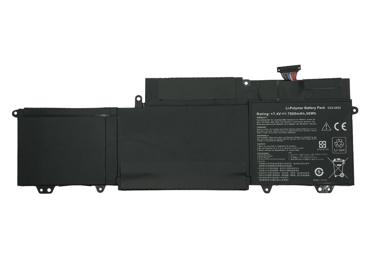 Аккумулятор для ноутбука Asus C31N1806 VivoBook U38N-C4004H 7.4V 7800 mAh OEM Black