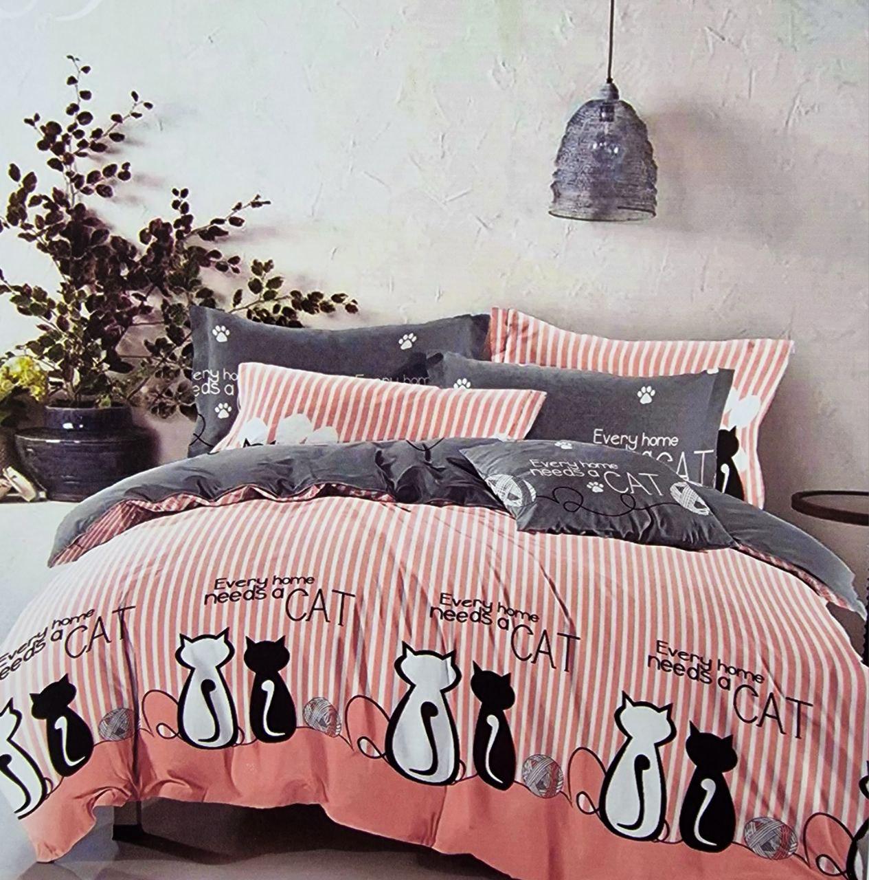 Комплект постельного белья Pretty Cat 200x220 см (CN39254) Комплект постельного белья Pretty Cat 200x220 см (CN39254)