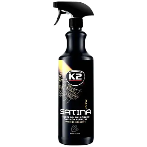 Засіб для догляду за панеллю приладів та пластиковими деталями К2 PRO SATINA 1 л (2695090463)