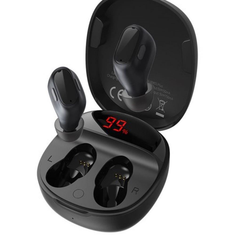 Бездротова гарнітура Baseus NGWM01P-01 TWS Black (29caa1-14879)