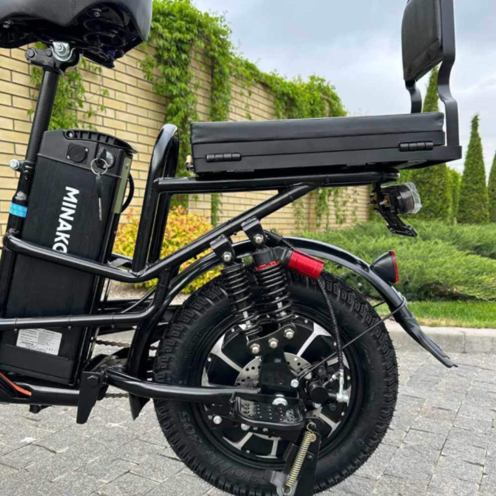 Электровелосипед Minako Monster Pro 18" 1000 W 60 V 26 Ah и PAS-система - фото 5