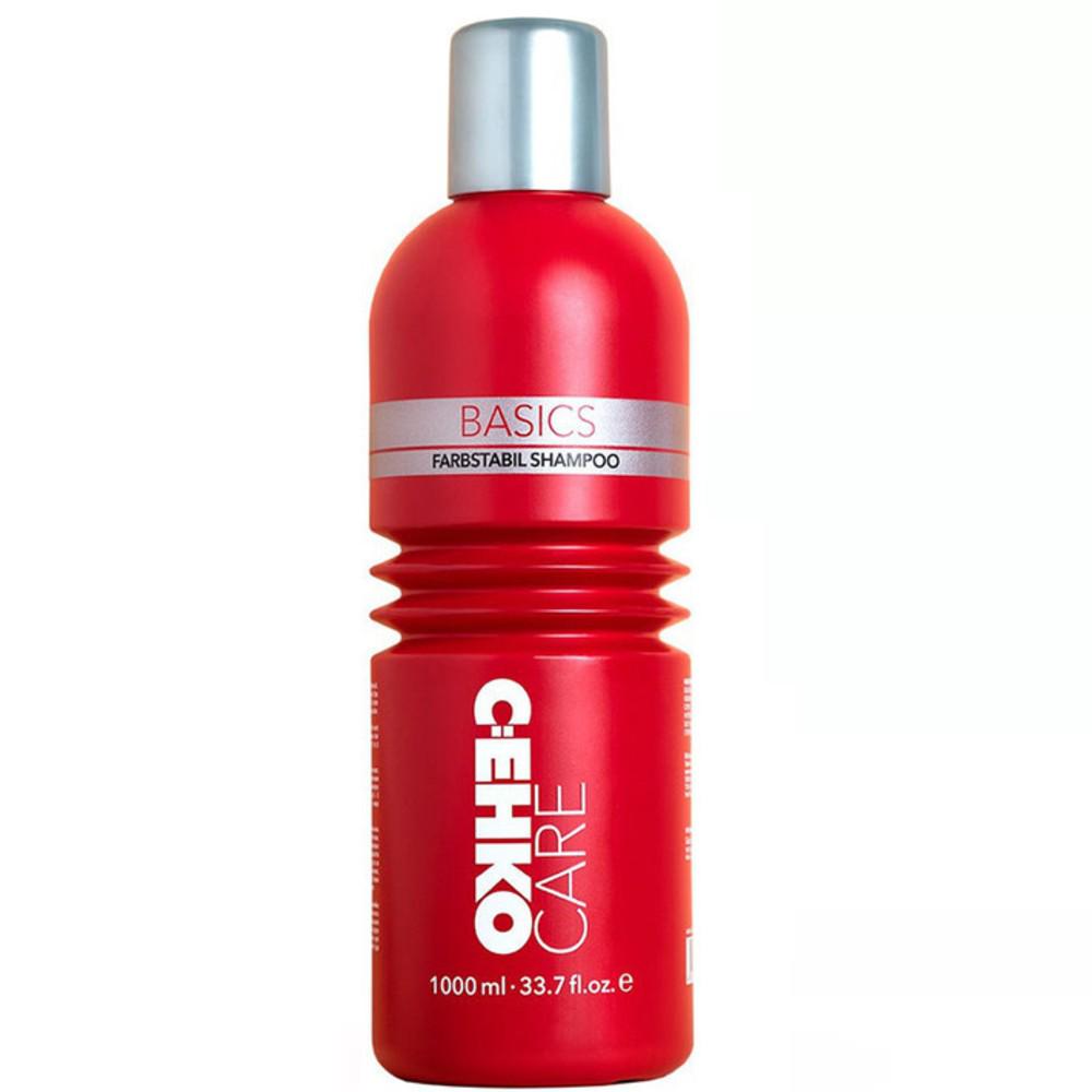 Шампунь для сохранения цвета окрашенных волос Basics Line Farbstabil Shampoo Cehko 1000 мл (1097072595)