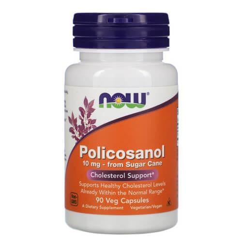 Поликозанол NOW Policosanol 10 мг 90 капс. (NOW-01823) Поликозанол NOW Policosanol 10 мг 90 капс. (NOW-01823)