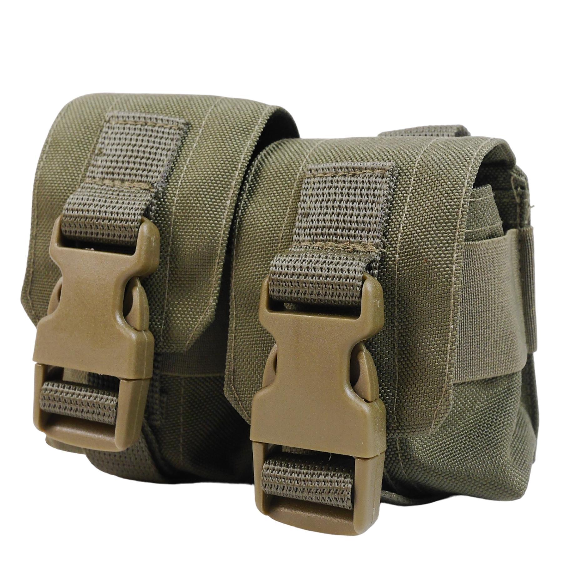 Підсумок під 2 гранати Kiborg GU Double Mag Pouch Khaki (1570)