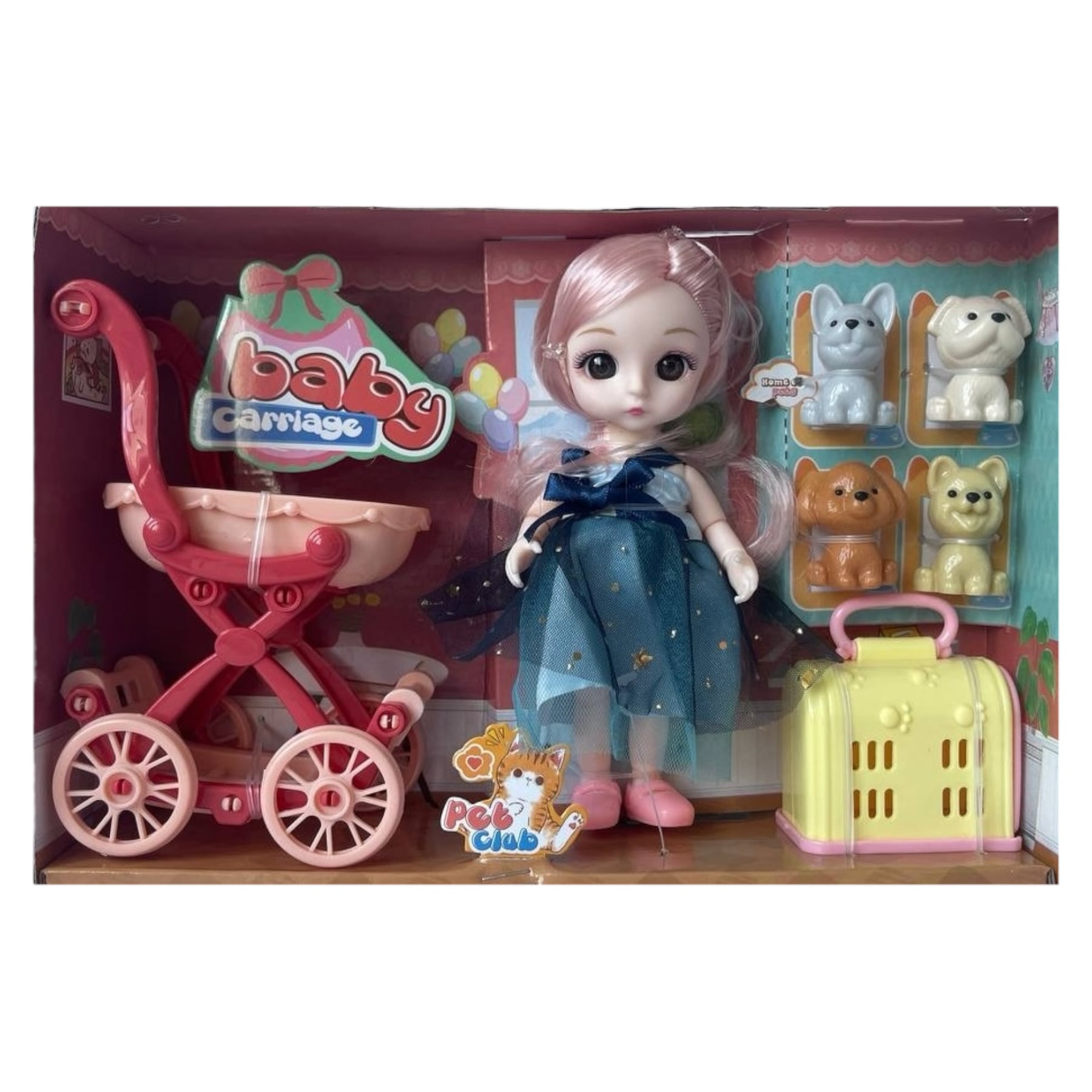 Кукла Dreamy Bay 6644 с любимцами (113277)