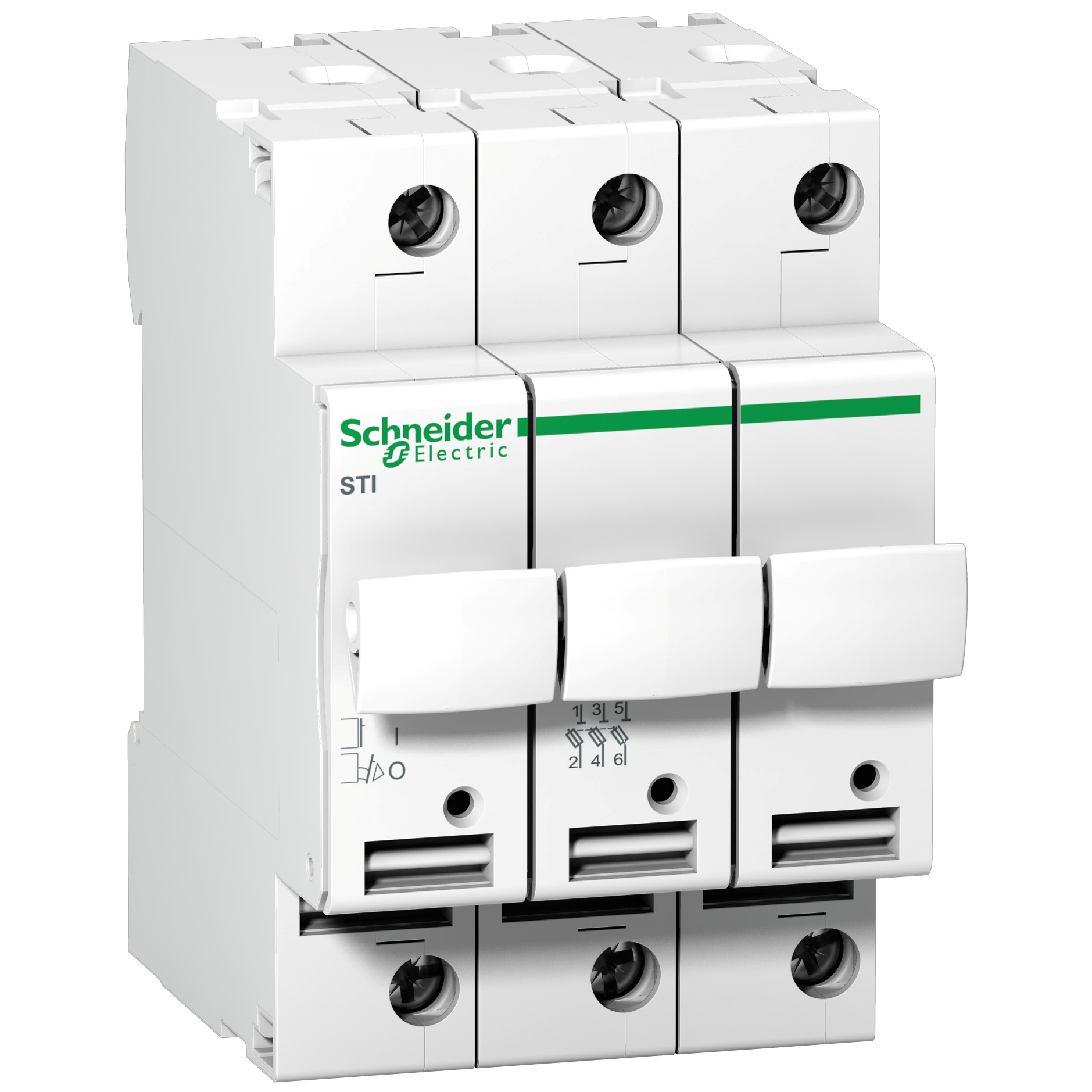 Разъединитель предохранителя Schneider Electric STI 3P 20A 400 В 8,5x31,5 мм (A9N15655) Разъединитель предохранителя Schneider Electric STI 3P 20A 400 В 8,5x31,5 мм (A9N15655)