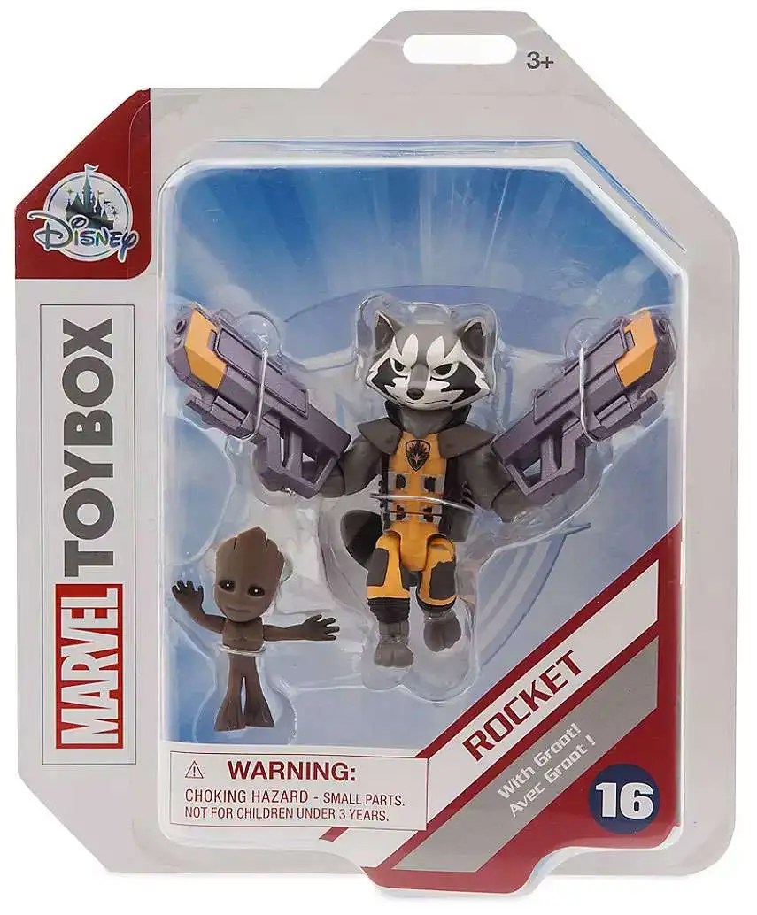 Набор фигурок Disney Marvel Toybox Rocket Groot 2в1 (305382) - фото 1