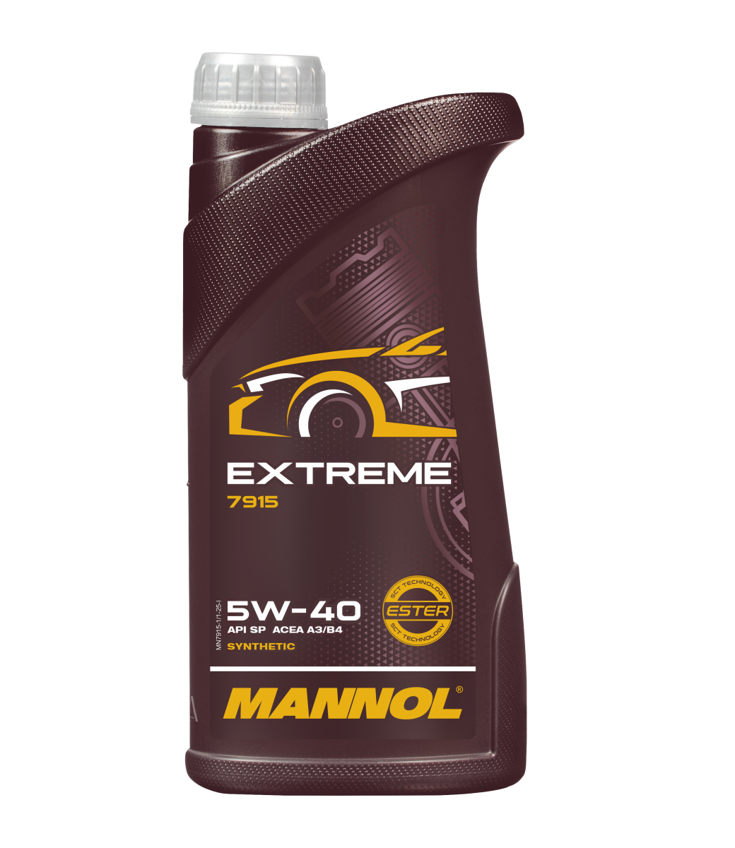 Моторное масло Mannol Extreme 5W-40 синтетика 1 л (7915-1)
