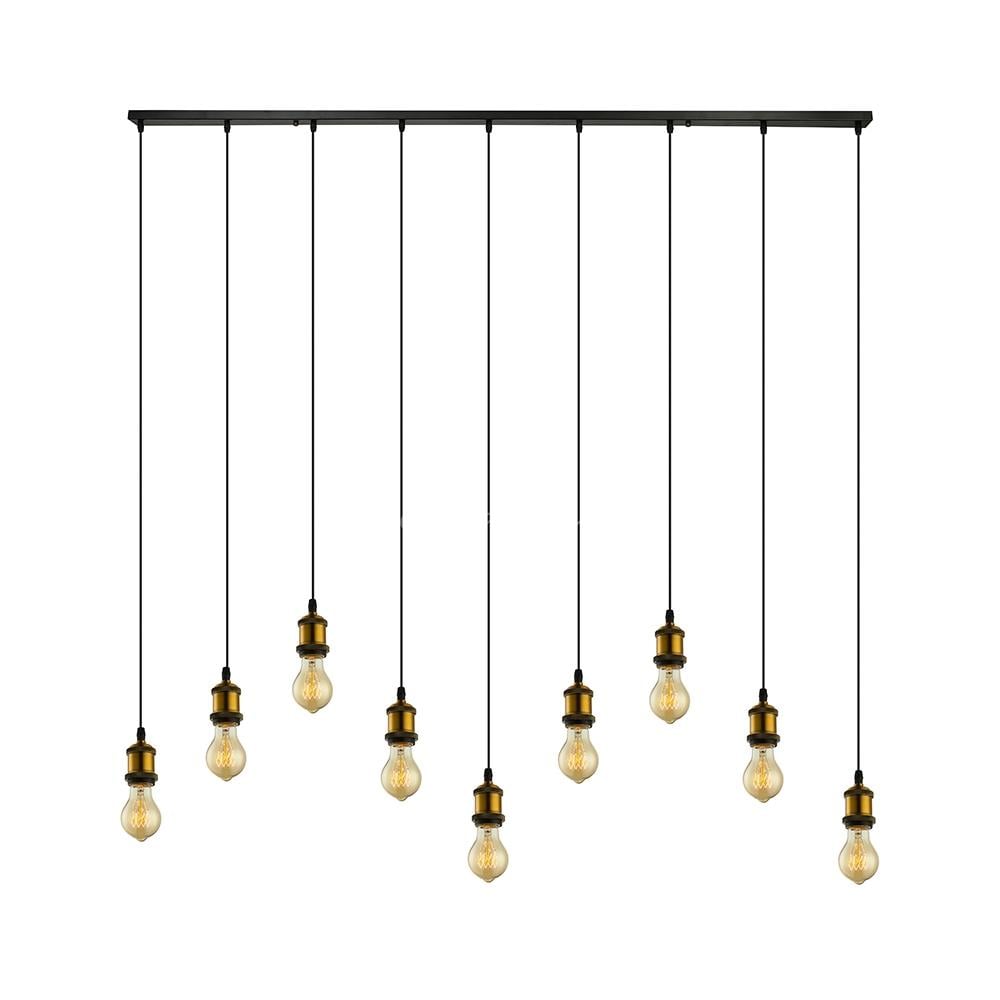Люстра Mulit Linear 9 Brass (PPL-0001409 M/BRASS)