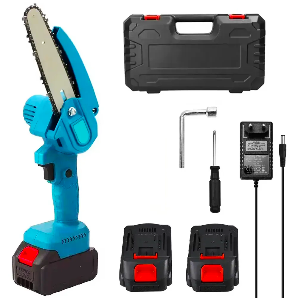 Пила мини аккумуляторная 6" и 2 АКБ 48В в кейсе (234577114)