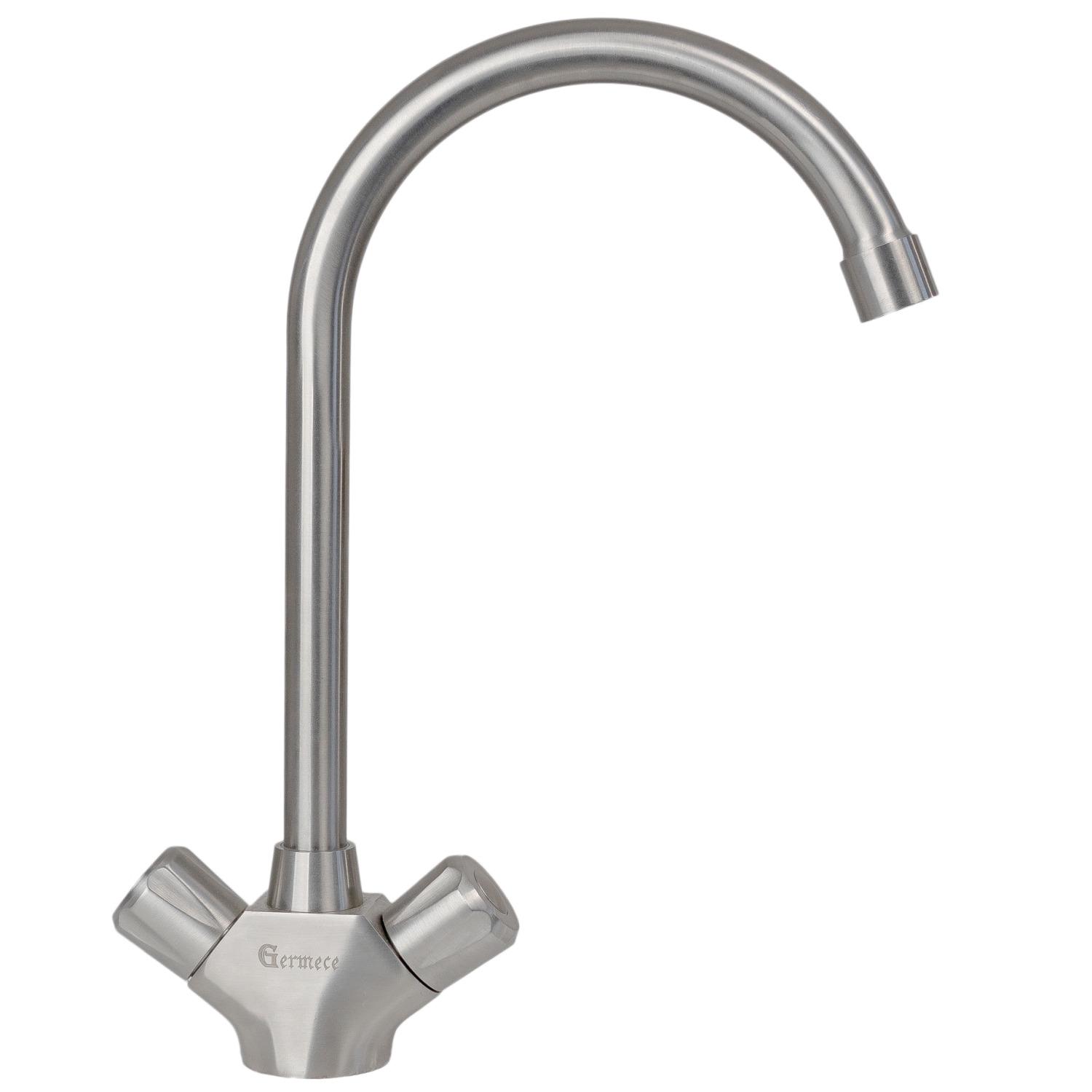 Смеситель для кухни PLATINUM Germece 8634 PLS-A17443 двухвентильный Сатин (151349) Смеситель для кухни PLATINUM Germece 8634 PLS-A17443 двухвентильный Сатин (151349)