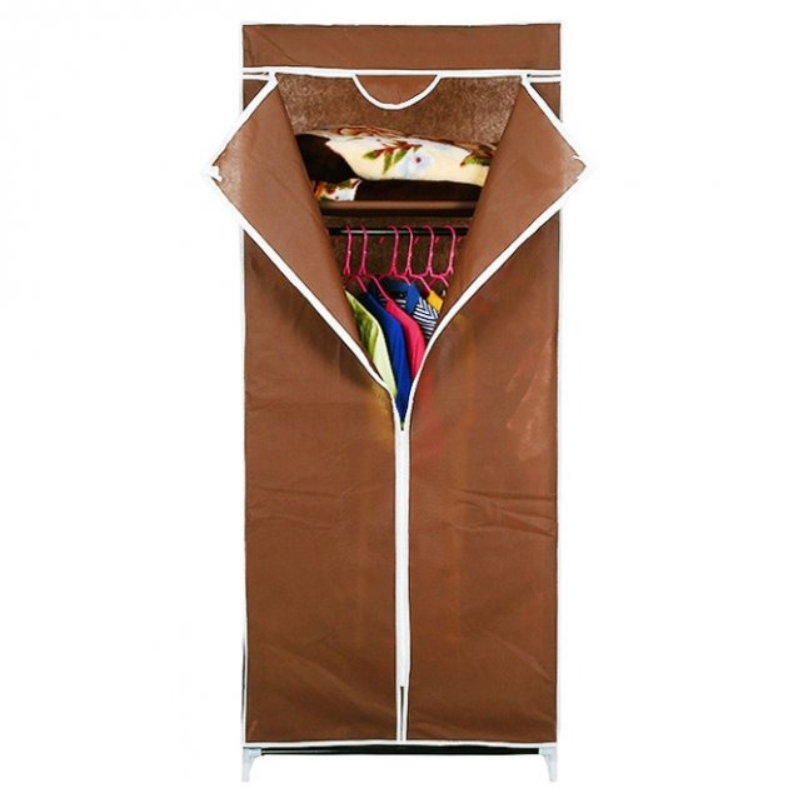 Шафа тканинна 8863 60х150х45 см Brown (do186)