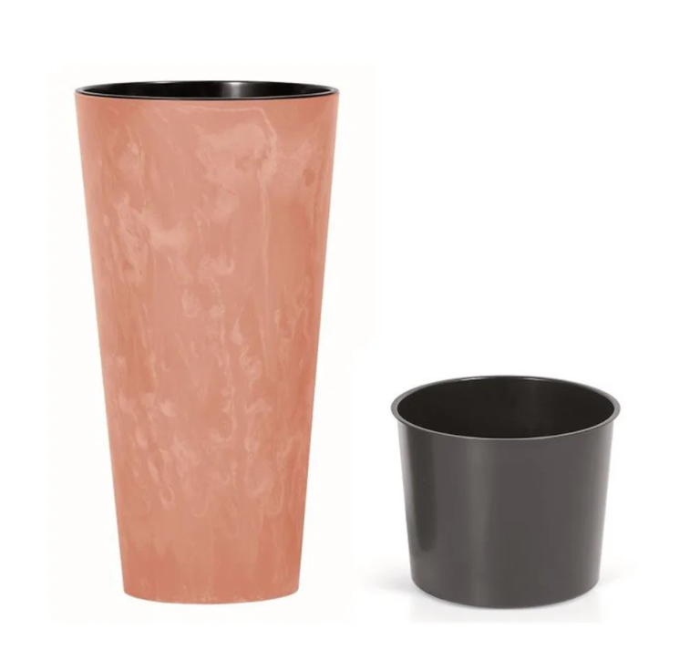 Горщик для квітів Prosperplast Tubus slim effect 30 см Терра