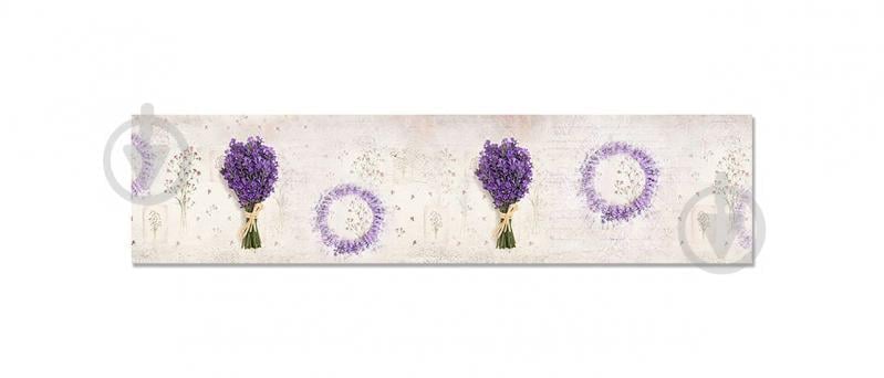 Наклейка виниловая кухонный фартук  Zatarga  "Лавандовая гармония"  600х2500 мм (Z181339)