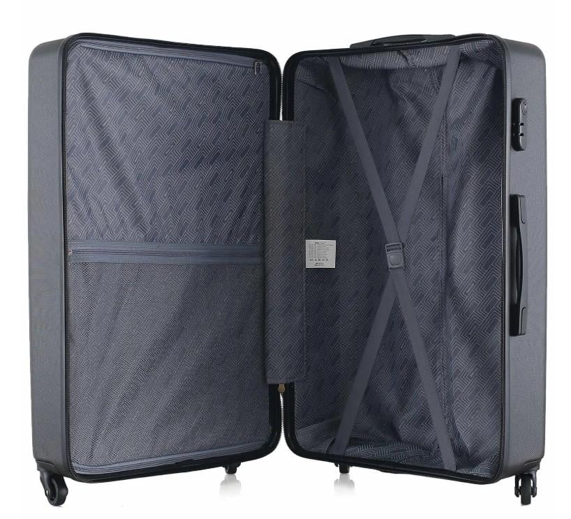 Валіза SEMI LINE T5690-3 28" L Black (60354) - фото 5