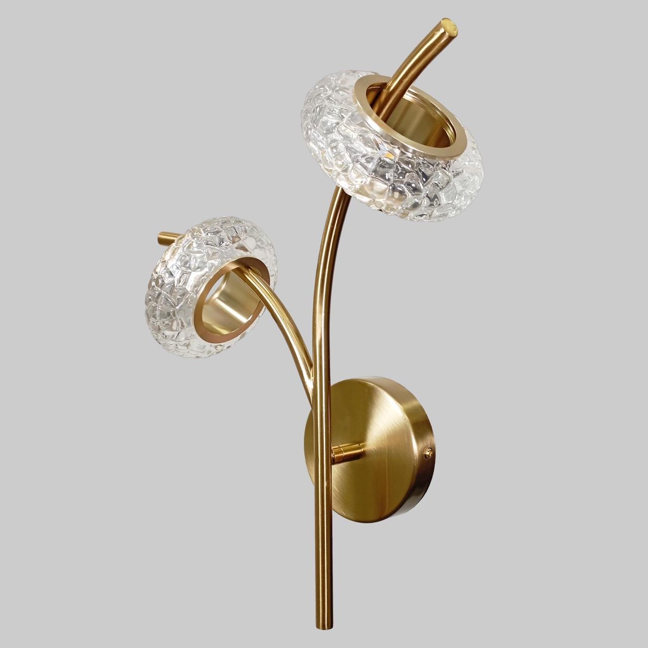 Бра світлодіодне на 2 кільця 6W Бронзовий (61-V1016-2 BRZ) Бра світлодіодне на 2 кільця 6W Бронзовий (61-V1016-2 BRZ)