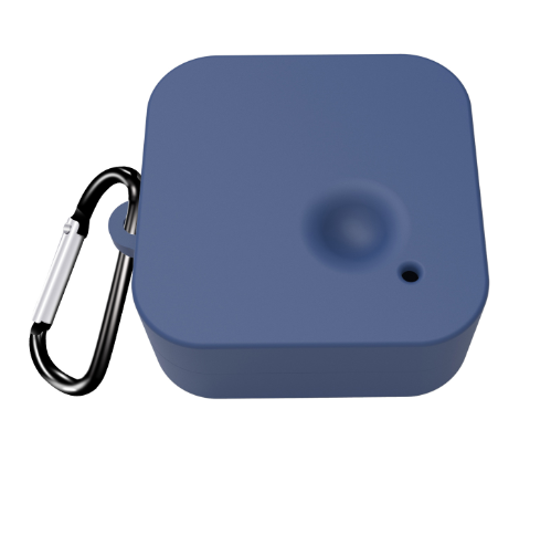 Чехол-накладка DK Silicone Candy Friendly с карабином для Nothing Ear 2 Dark blue