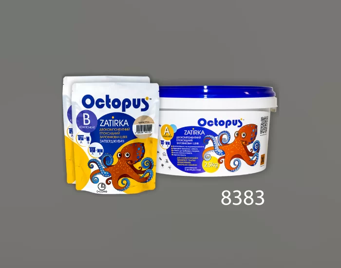 Затирка для плитки Octopus Zatirka 8383 эпоксидная 2,5 кг - фото 2