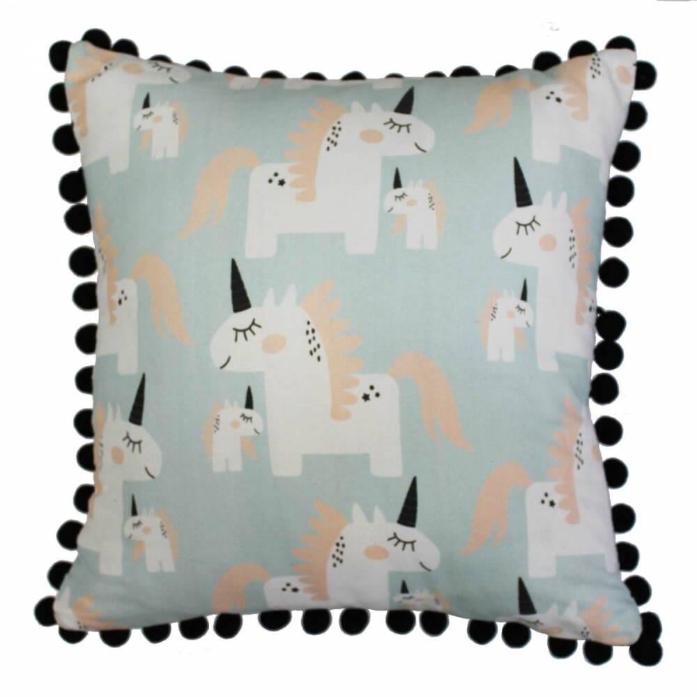 Подушка декоративна Maestro 45x45 см М'ятний/Рожевий/Білий (000084749)