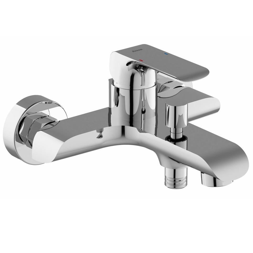 Смеситель для ванной Ravak Flat X070119 однорычажный Хром (96313)