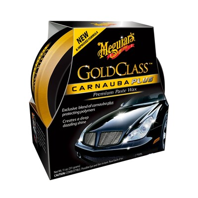 Віск твердий Meguiar's G7014J Gold Class Carnauba Plus Paste Wax 311 г