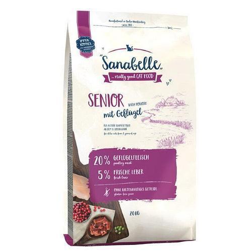 Корм сухий Sanabelle Senior для літніх кішок 2 кг - фото 1 Корм сухий Sanabelle Senior для літніх кішок 2 кг - фото 1
