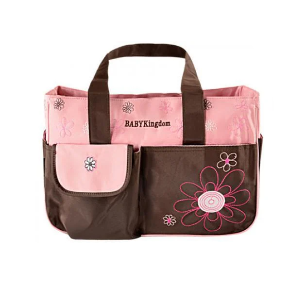 Сумка дорожная для мам Hoz Baby Kingdom Розовый (MMS-J00754)