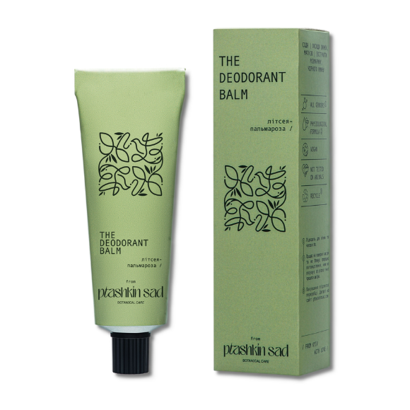 Бальзам-дезодорант натуральный PTASHKIN SAD THE DEODORANT BALM литсея-пальмароза 50 г (4821046276787)