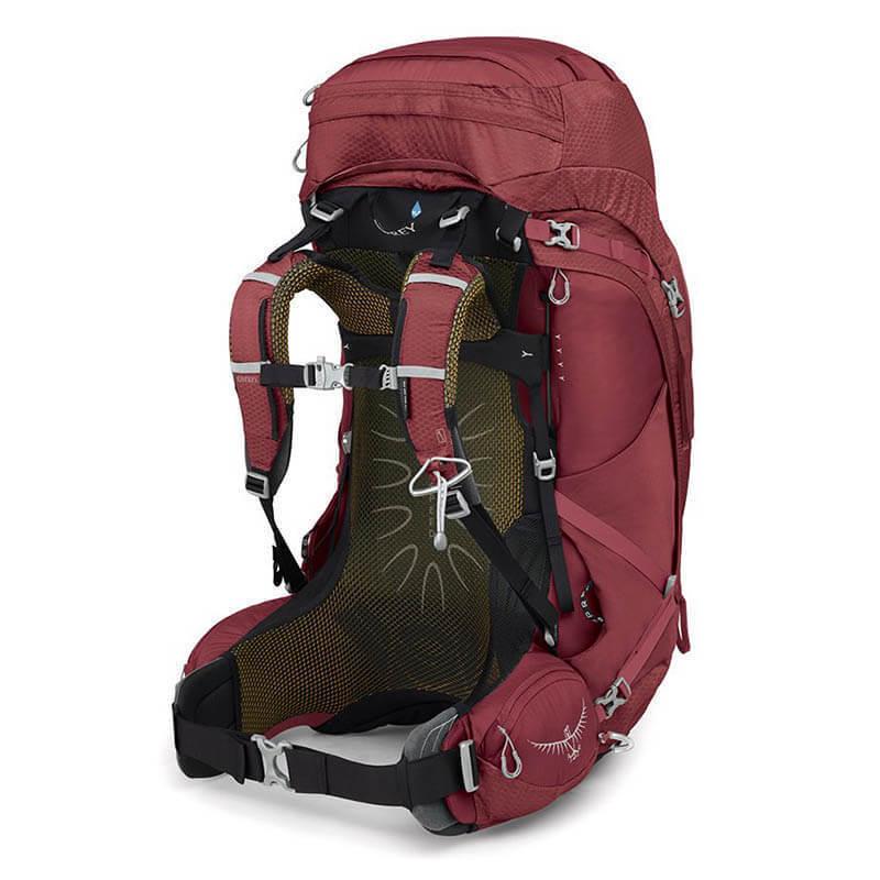 Рюкзак туристический Osprey Aura AG 65 л WM/L S22 Berry Sorbet Red (009.2798) - фото 3