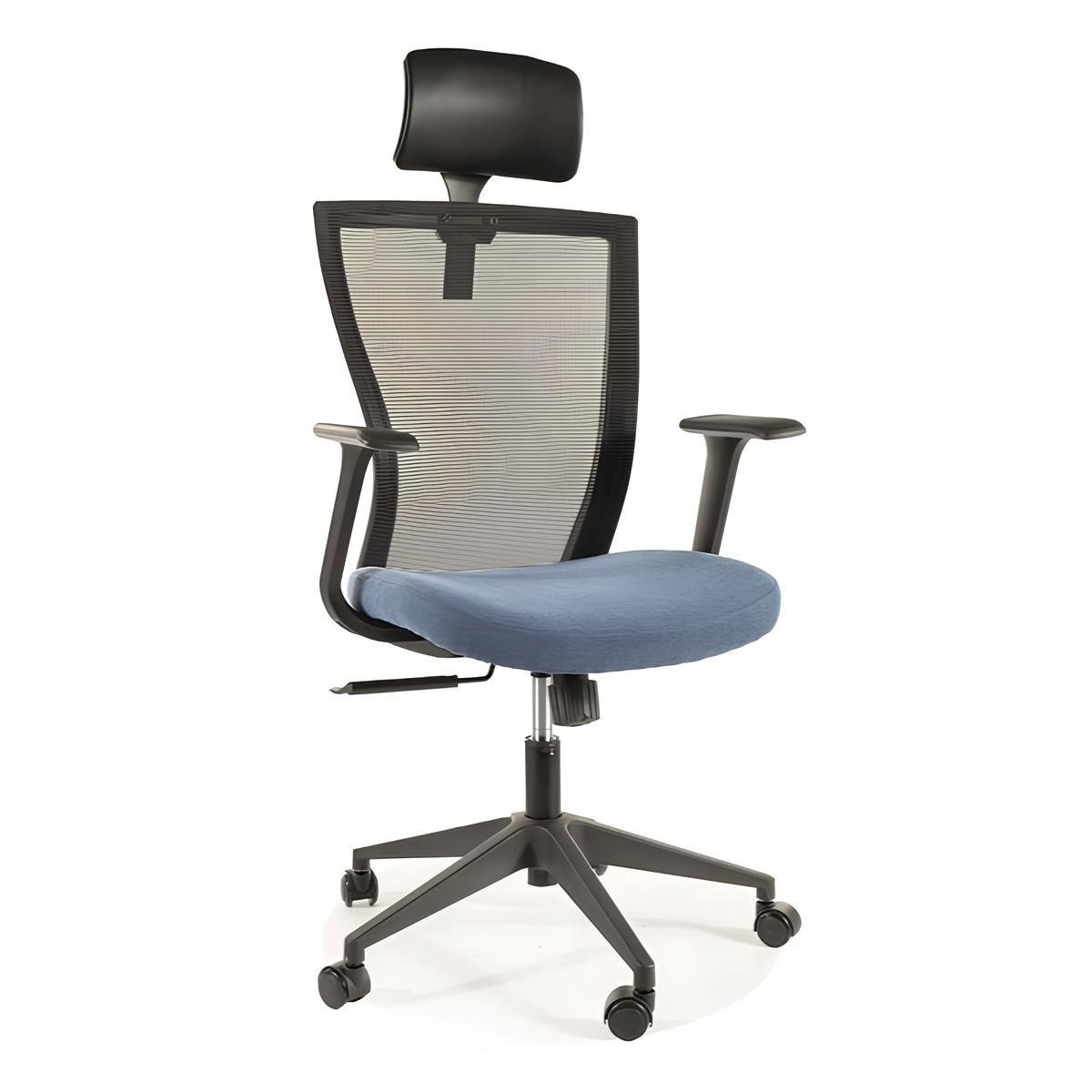 Кресло компьютерное Signal Q-328H Черный/Синий (OBRQ328HCN) Кресло компьютерное Signal Q-328H Черный/Синий (OBRQ328HCN)