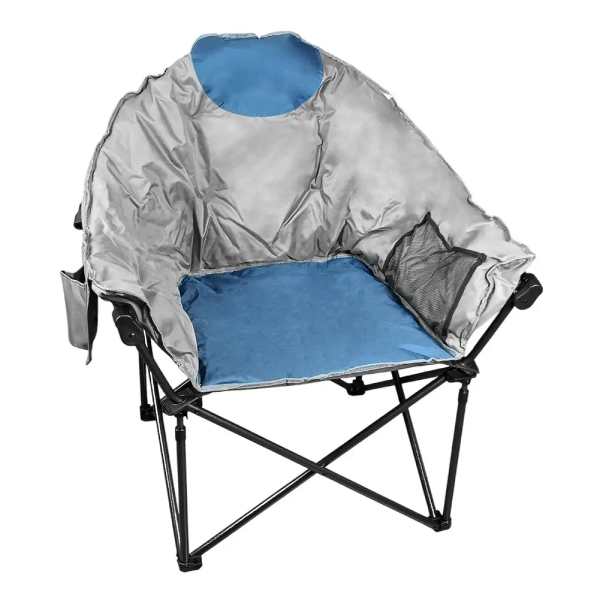 Стілець туристичний розкладний X-Tream посилений м'який ПВХ 88x51x44/95 см (DPFC-95)