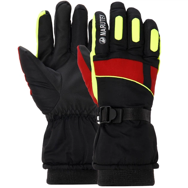 Перчатки для лыж и сноуборда мужские MARUTEX A-707 ML Черный/Красный (FFR00645) Перчатки для лыж и сноуборда мужские MARUTEX A-707 ML Черный/Красный (FFR00645)