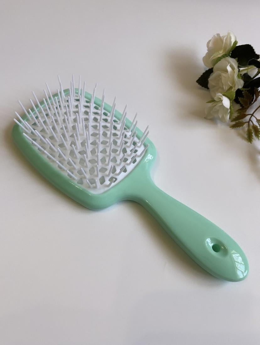 Расческа для волос Shulimei Comb Superbrush Мятный