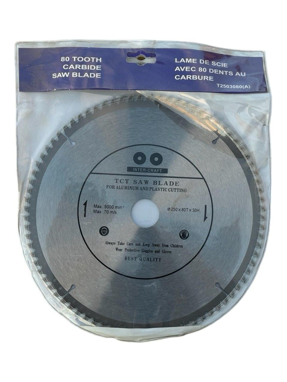 Диск пильный по дереву Inter-Craft 250х30 мм 80 зубов (2058406528)