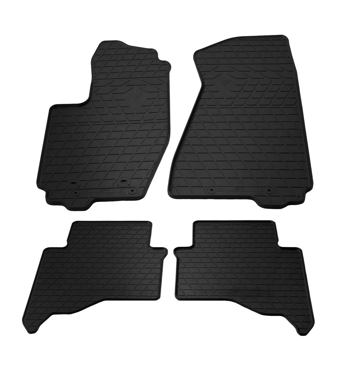Коврики резиновые Stingray для Jeep Grand Cherokee WK 05- design 2016 4 шт. (1046064)
