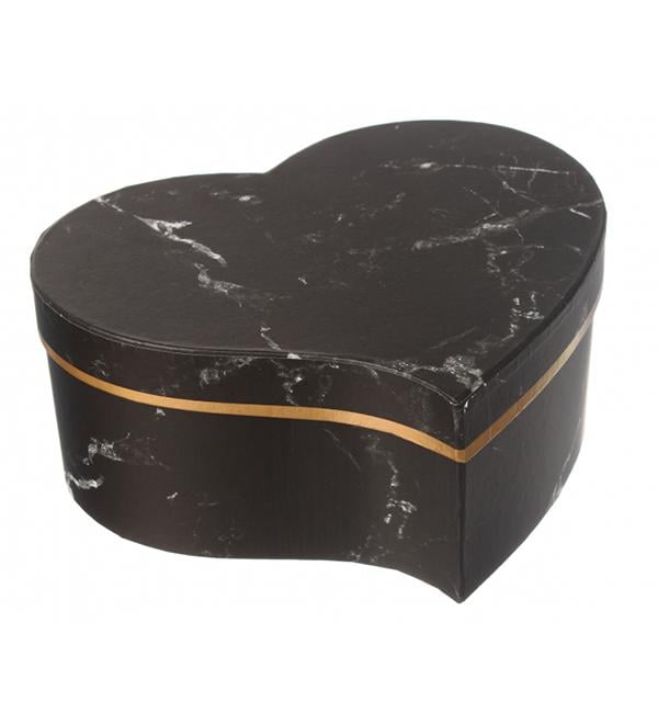 Подарочная коробка Black marble 267x235x9 см (13537458)