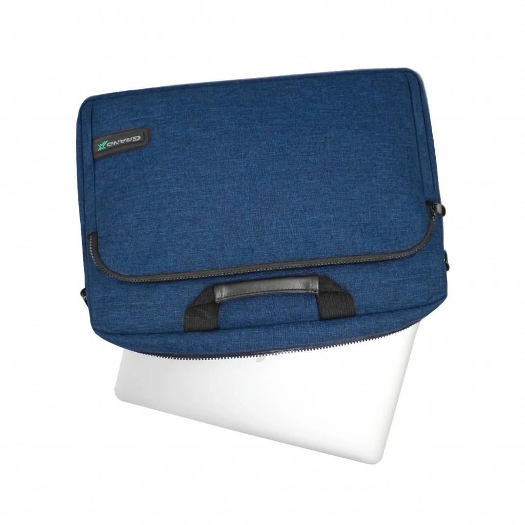 Сумка для ноутбука Grand-X SB-148 Soft pocket 14'' Navy (SB-148N) - фото 4