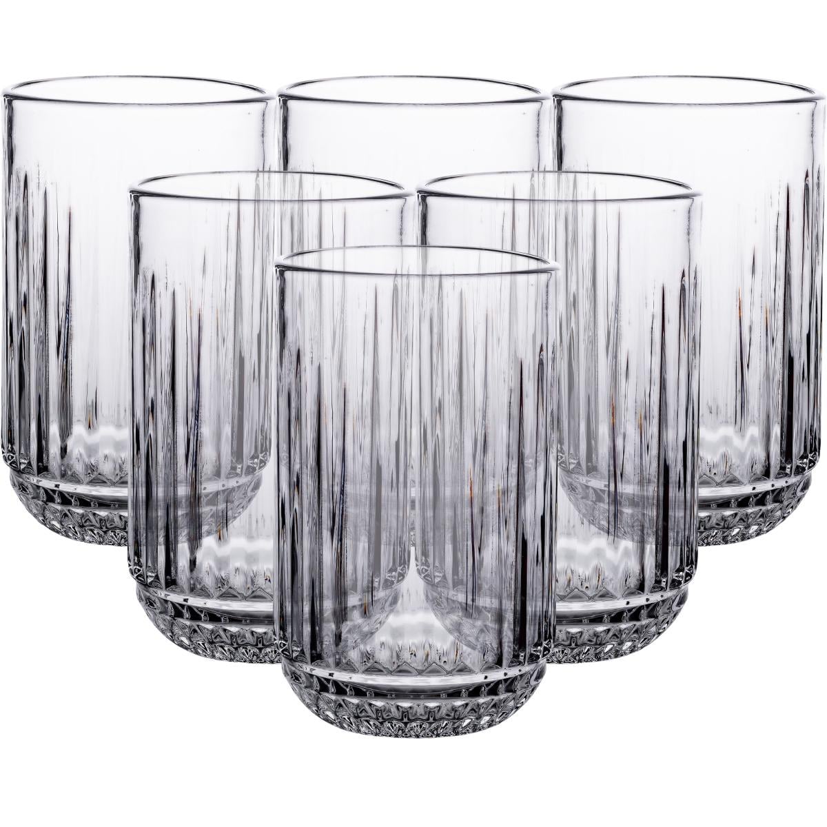 Набор стаканов из толстого стекла Elysia 6 шт. по 500 мл (HP-YH-37)