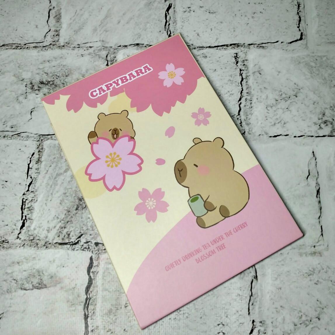 Зеркало косметическое настольное/дорожное Капибара 22х15 см (10006-3)