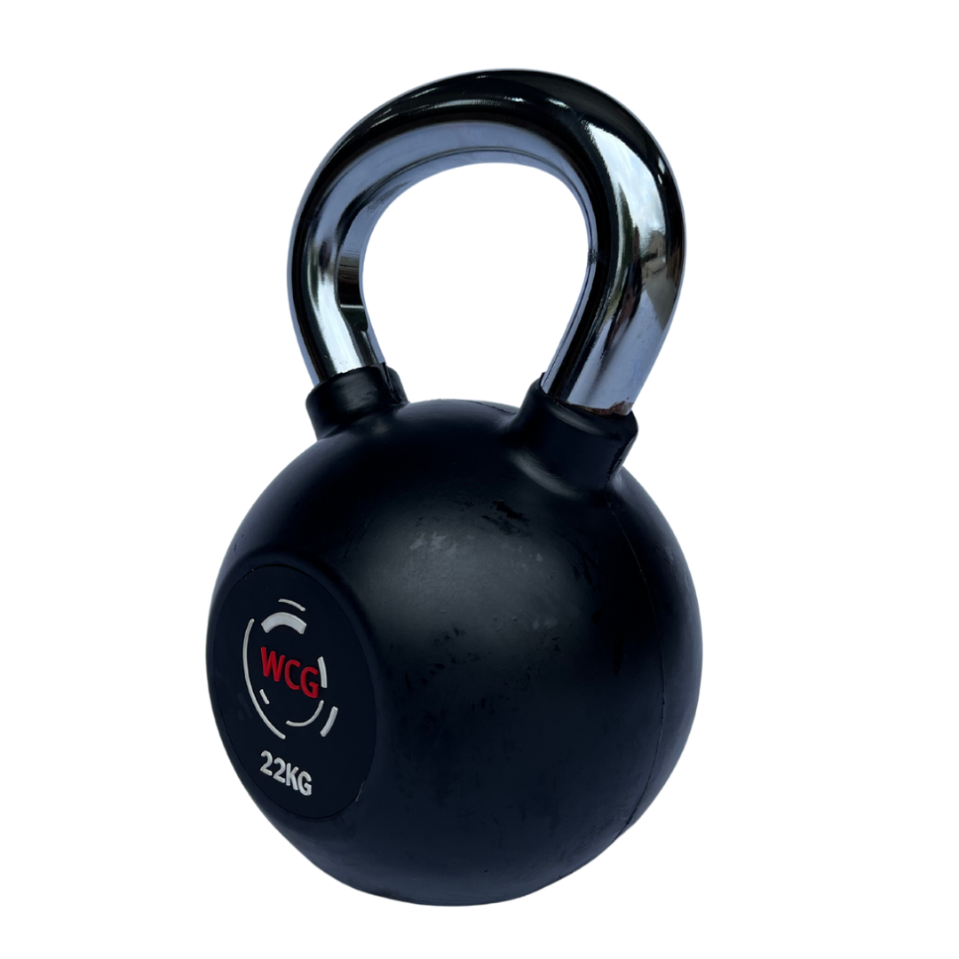 Гиря резиновая WCG с хромированной ручкой 22 кг (2616419008) - фото 2 Гиря резиновая WCG с хромированной ручкой 22 кг (2616419008) - фото 2