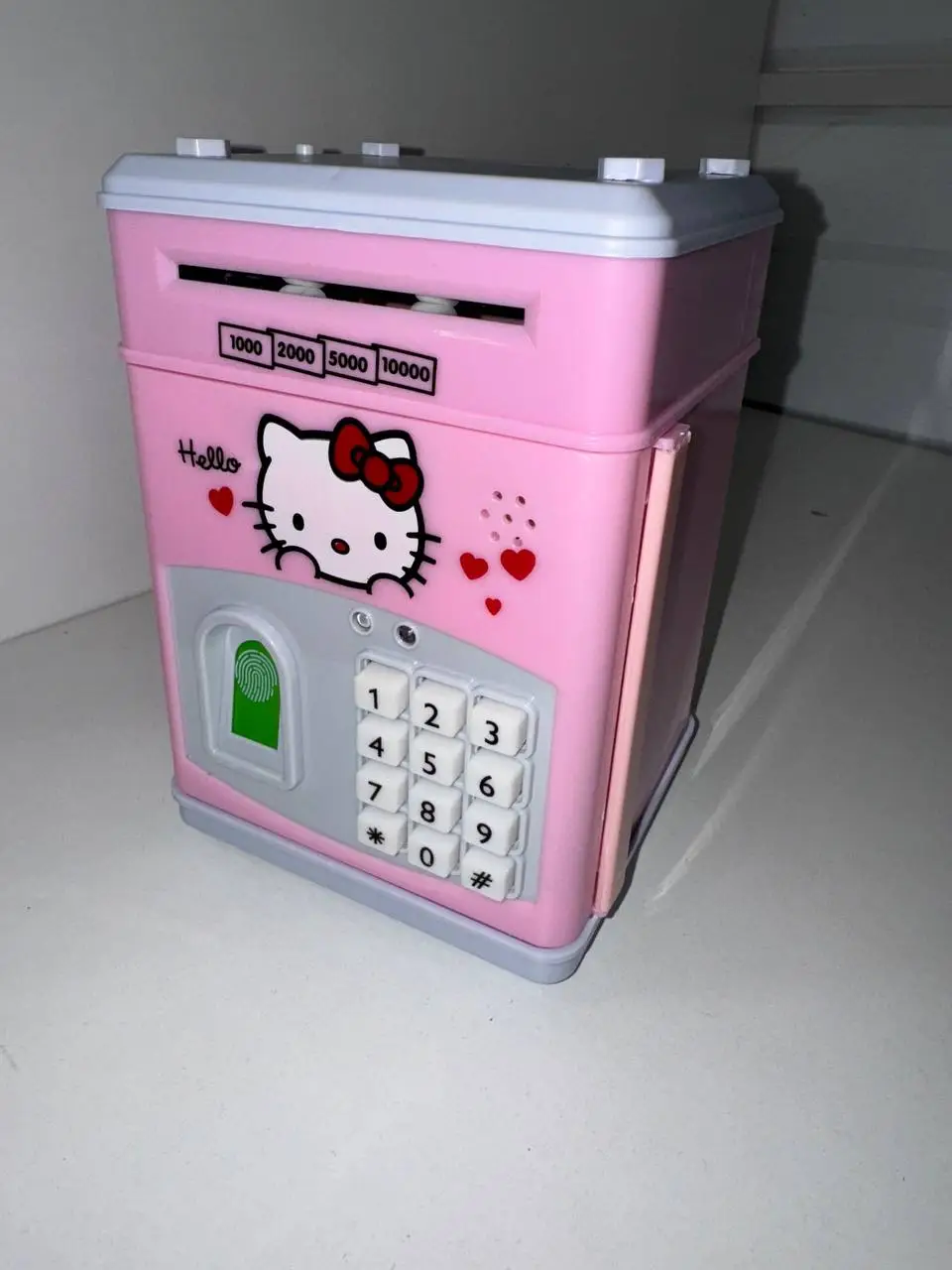 Копилка-сейф детская Hello Kitty VP-370 электронная для бумажных денег и монет с кодовым замком (13500014) - фото 9