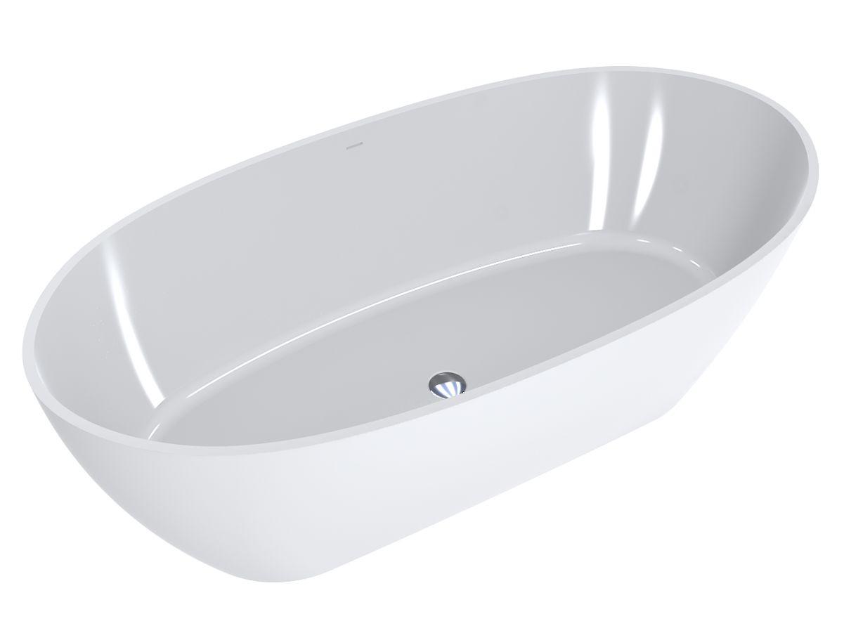 Ванна овальная Miraggio ESTELLA 168х83 см Белый (83917)