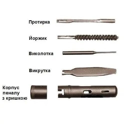 Пенал кал. 5,45 для АК-74/АКС-74/АКС-74У-АКСУ на 4 пр. (3575791) - фото 2