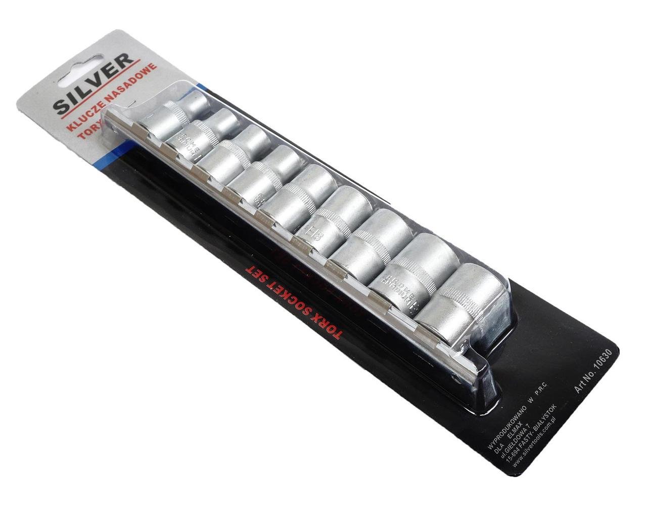 Головки Torx е10-е24 9 шт. (S10630)