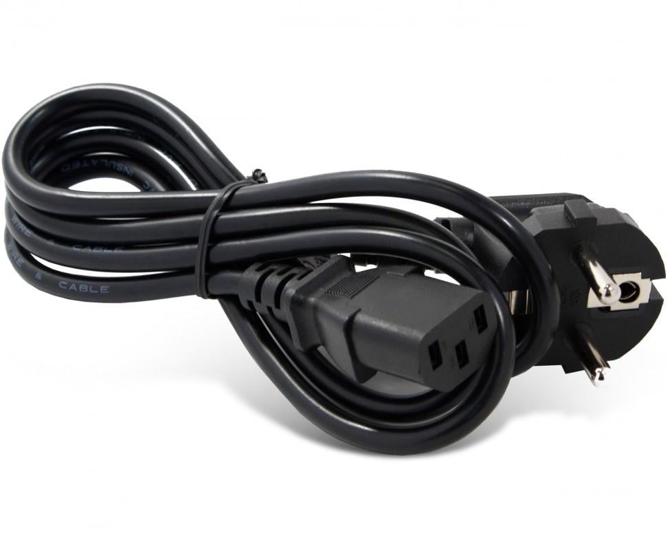 Кабель сетевой евровилка 1,5м 230V 10A 2000W (35397282)