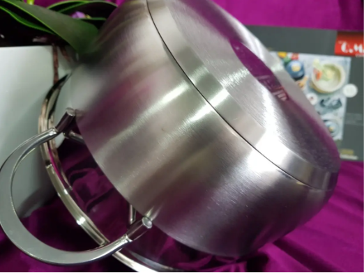 Каструля зі cкляною кришкою OMS з нержавіючої сталі для газу і індукціі 5,7 л (2050-5.7) - фото 7 Каструля зі cкляною кришкою OMS з нержавіючої сталі для газу і індукціі 5,7 л (2050-5.7) - фото 7