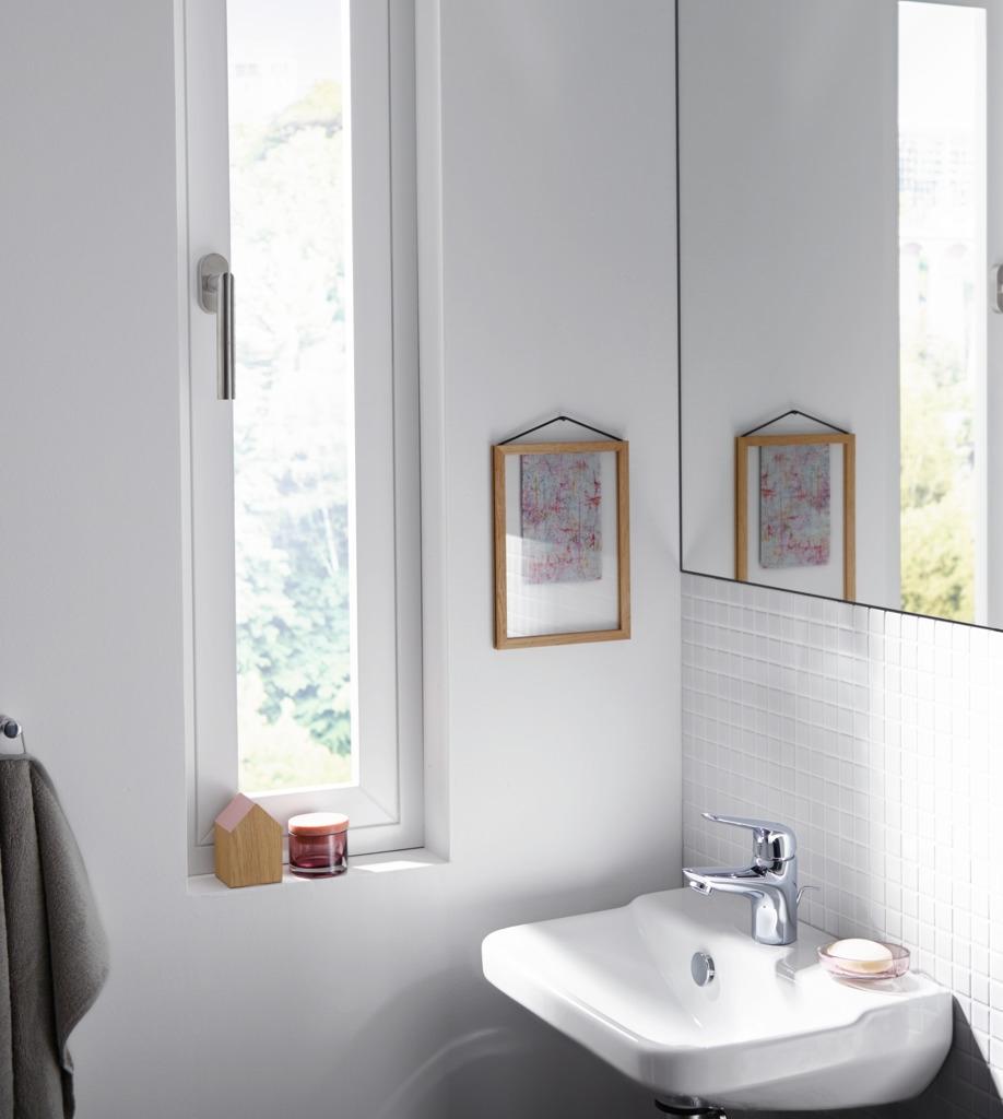 Смеситель для умывальника Hansgrohe Novus 100 с донным клапаном Хром (71030000) - фото 2