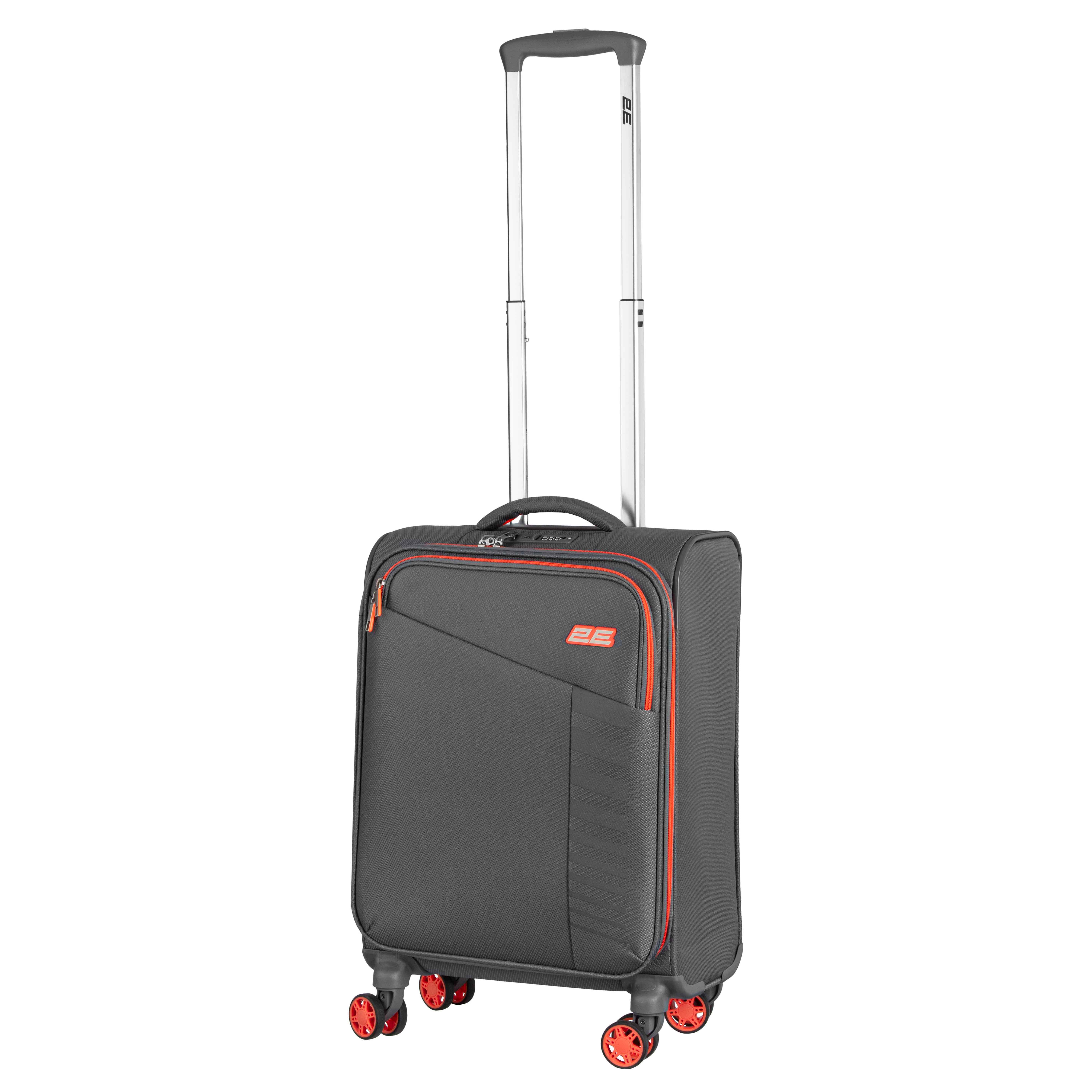 Чемодан дорожный 2E Trek замок TSA полиэстер 4 колеса 35 л Серый (2E-SPE-TREK-S-GR) Чемодан дорожный 2E Trek замок TSA полиэстер 4 колеса 35 л Серый (2E-SPE-TREK-S-GR)